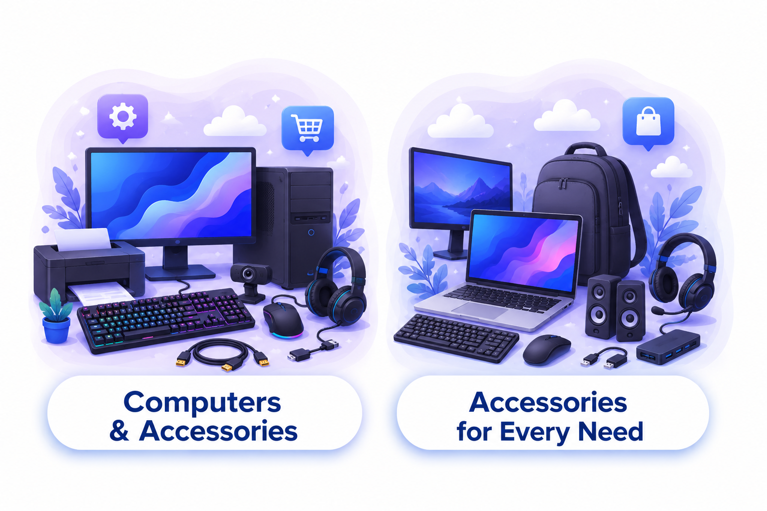 Computers and accessories